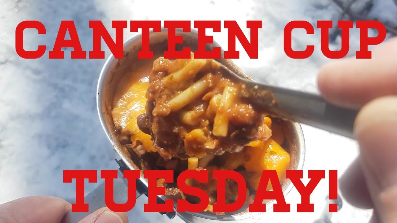 Canteen Cup Tuesday-Chili Mac with Cheese!
