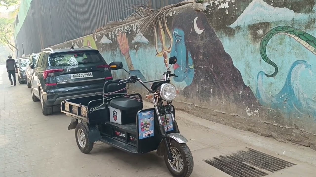 #BIJLI LOADER RILOX EV GREEN FUTURE#WONDER  LOADER#JUHU MUMBAI#9.43 PM#26/3/2025