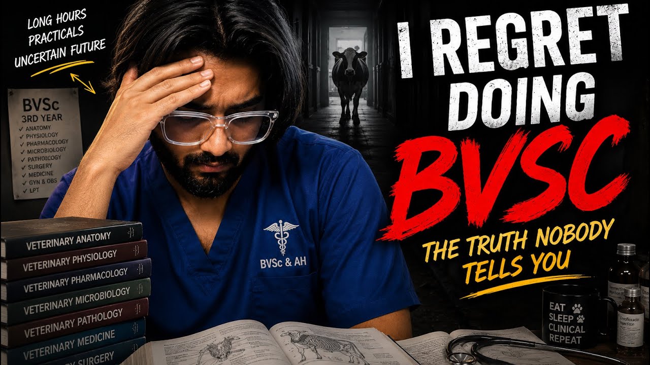 The Dark Reality of BVSc | Every Veterinary Student Must Watch