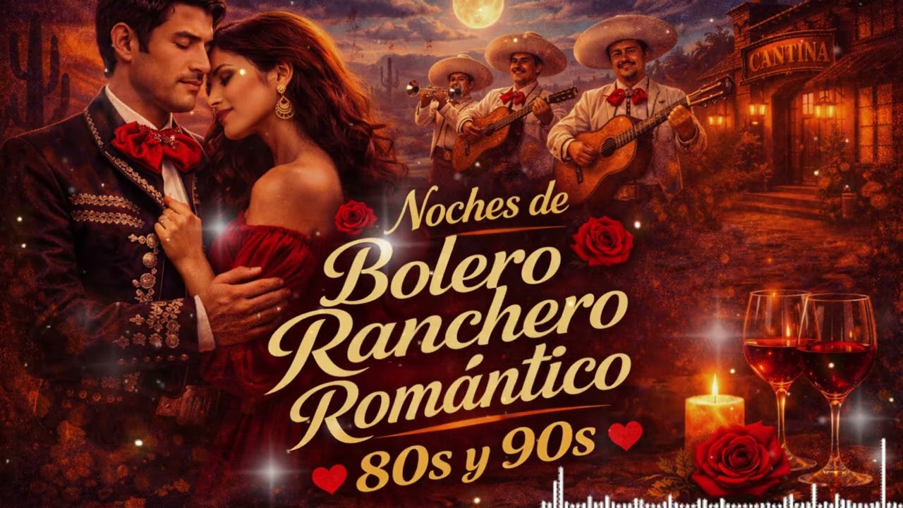 Las Mejores Canciones de Bolero Ranchero 80s 90s 💔 Música Mexicana Romántica#BoleroRanchero