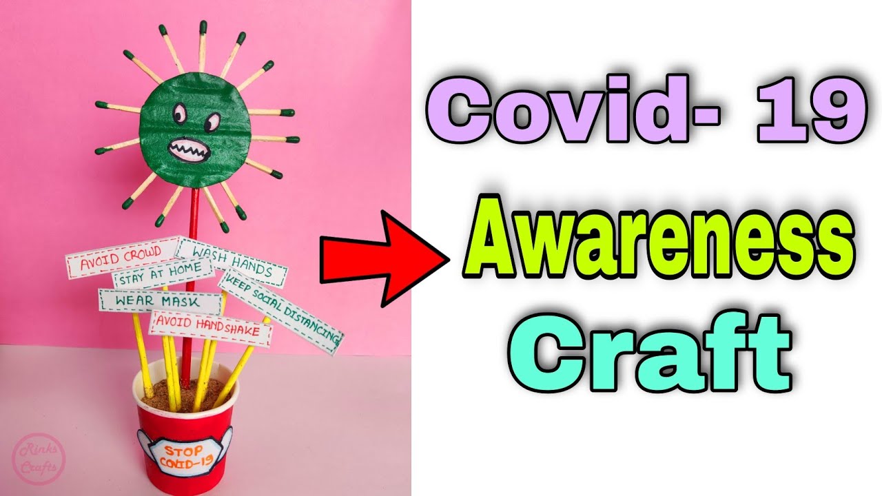 Coronavirus Project For School / Coronavirus Project Work / Corona Virus Model Making #Shorts