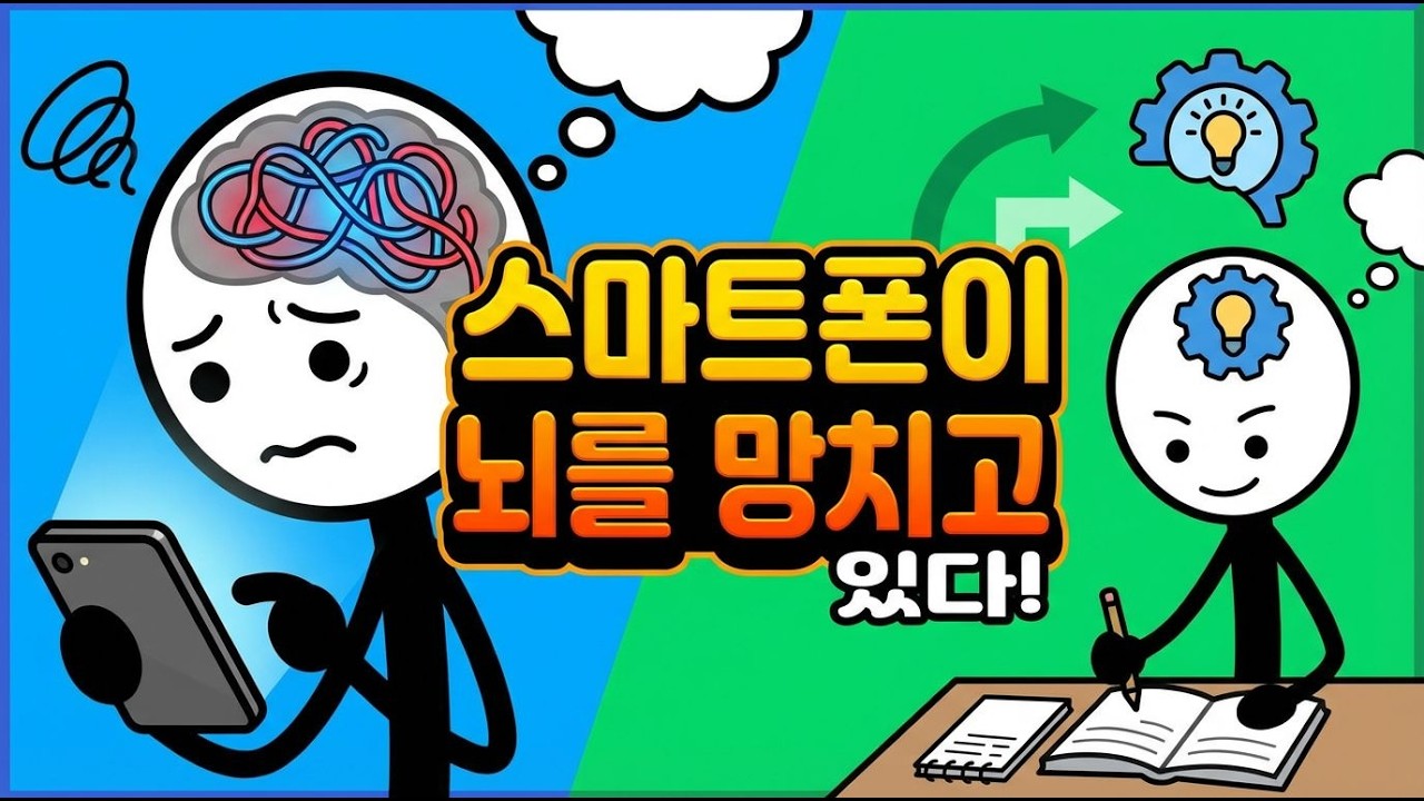 왜 스마트폰이 우리의 집중력을 빼앗는가?