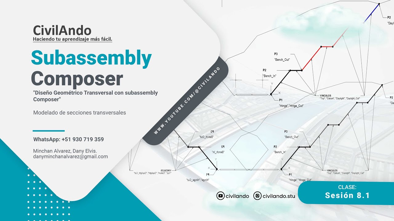 Banquetas Con Elevación Constante - 🚧Subassembly Composer🚧 – Sesión 8.1