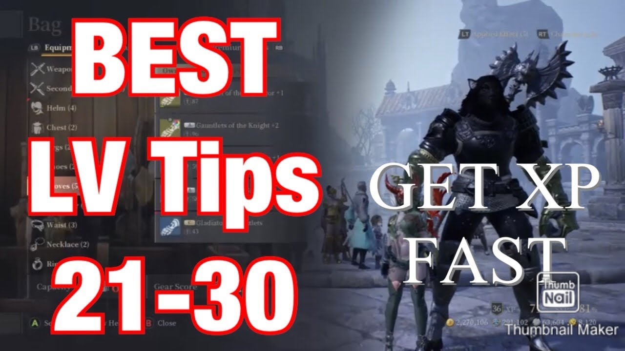 Best Level Guide 21-30 Bless Unleashed Tips and Walkthrough