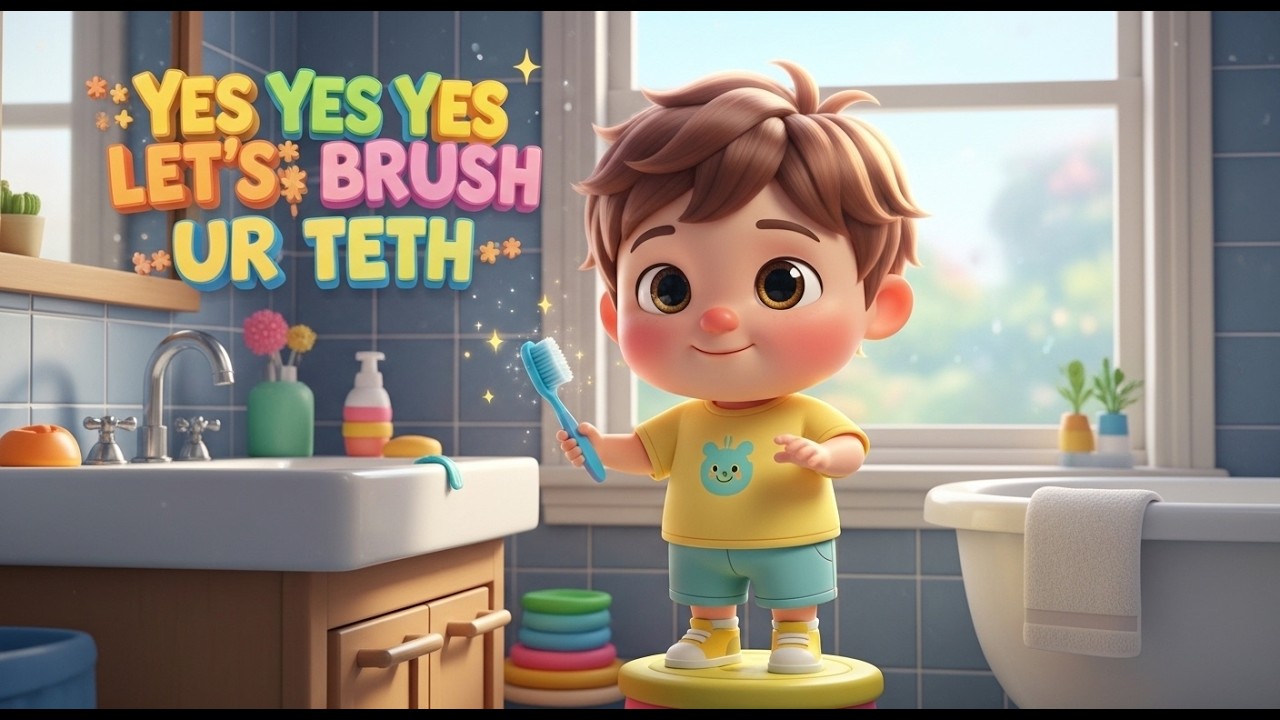 Yes Yes Let’s Brush Our Teeth – Nursery Rhyme, Fun Brushing, and Healthy Habits