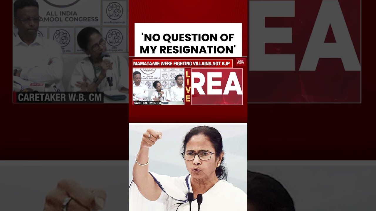 'No Question Of My Resignation': Mamata Banerjee Breaks Silence | West Bengal Elections | EC | TMC