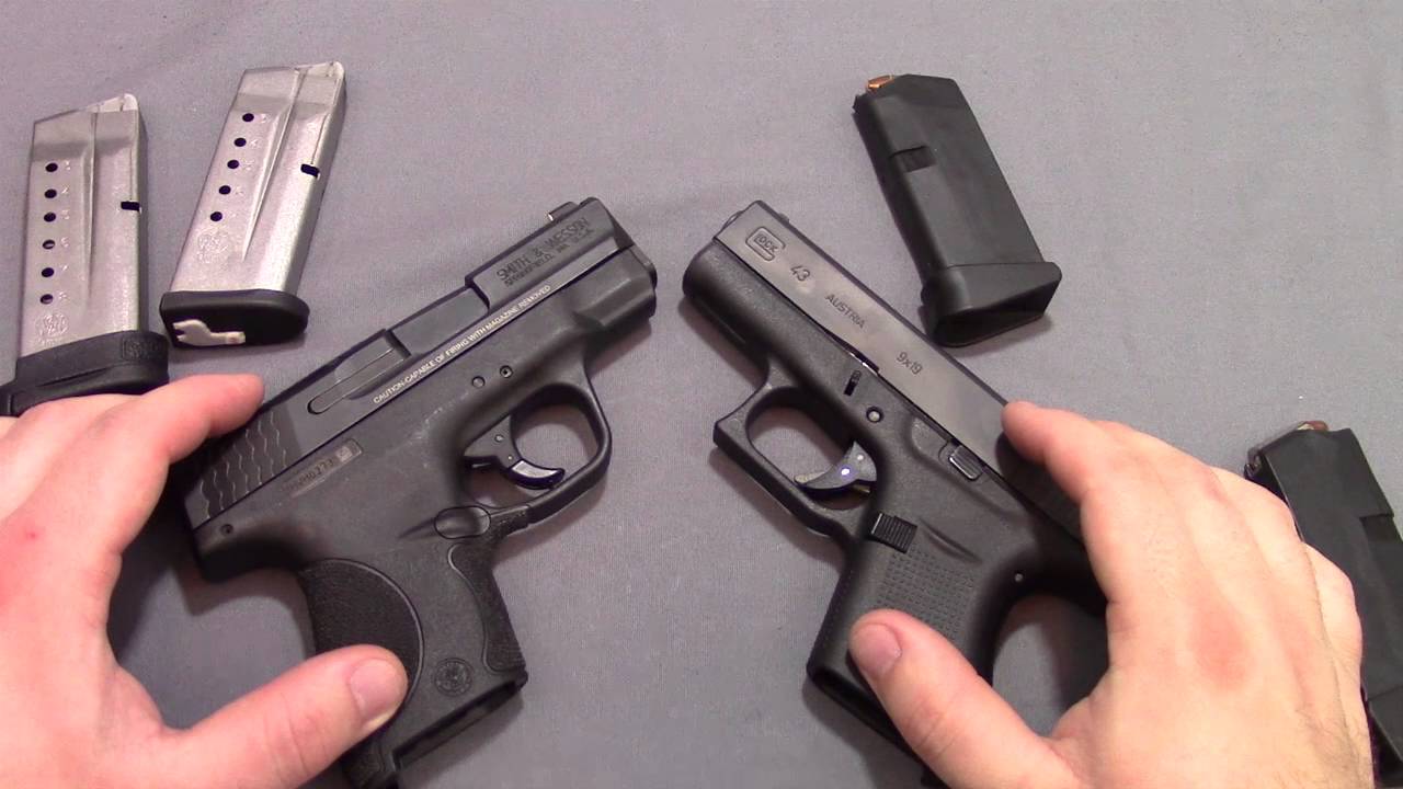 Glock 43 vs S&W Shield