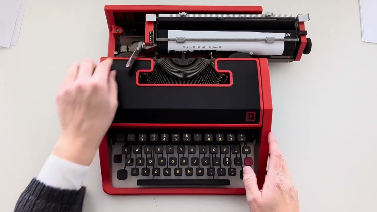 Tony's Typewriters - Olivetti Lettera DL