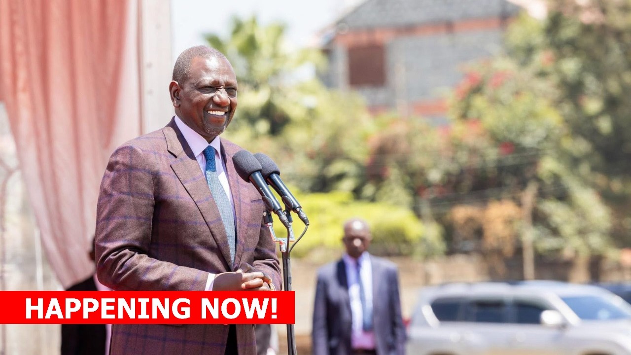 LIVE: President Ruto in Mombasa attending 11th Our Ocean Conference after landing from G7, France!