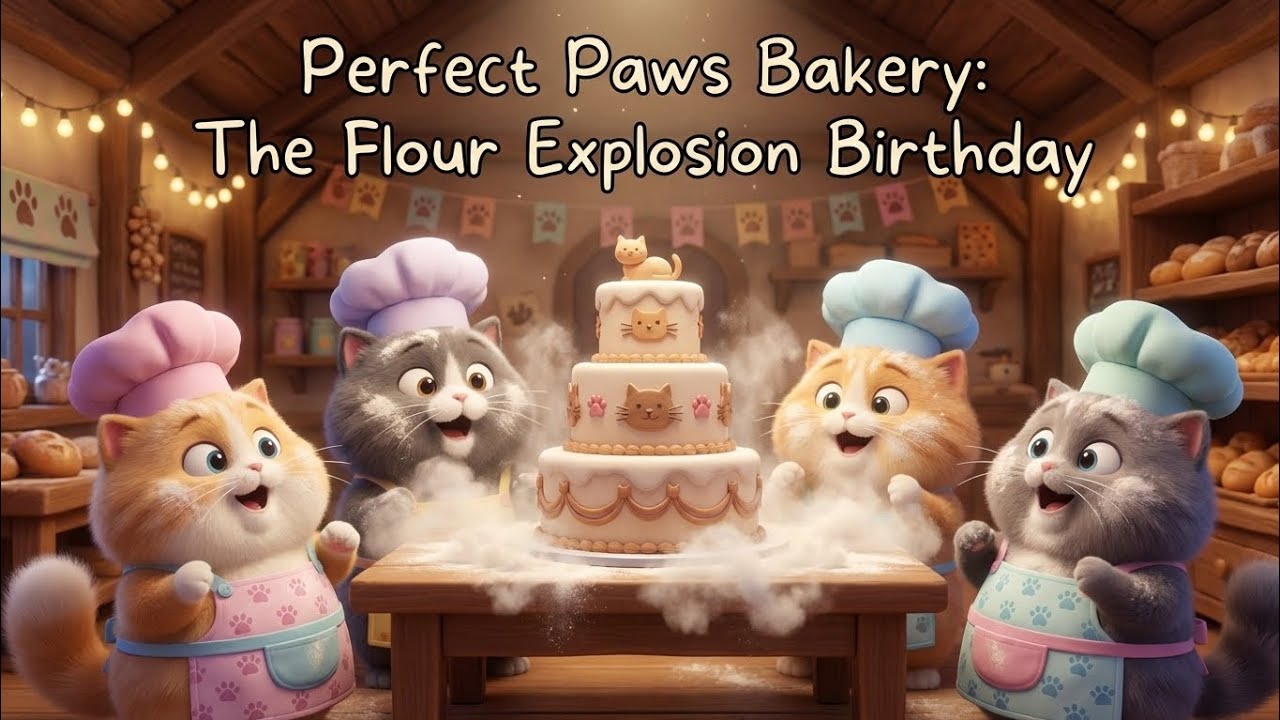 Perfect paws Bakery 🧁| Perfect cartoon 😻| Perfect Paws 🐾