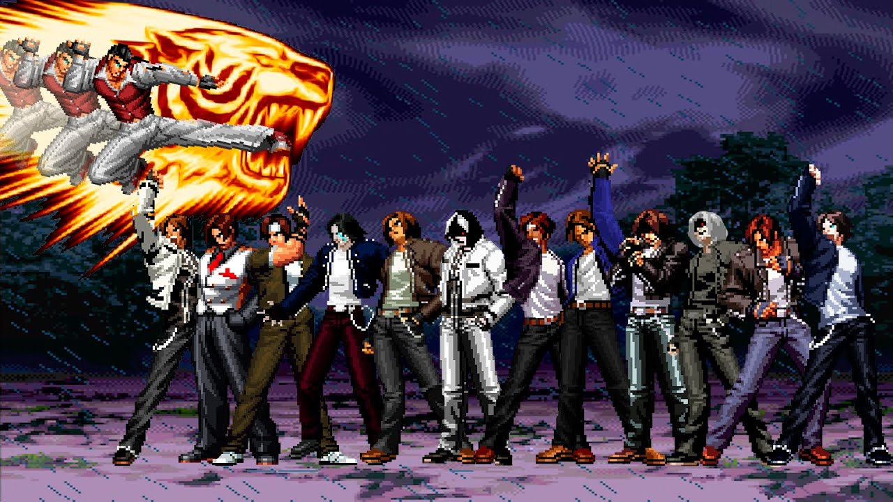 [KOF Mugen] Роберт Кейзер против команды Супер Кё Кусанаги