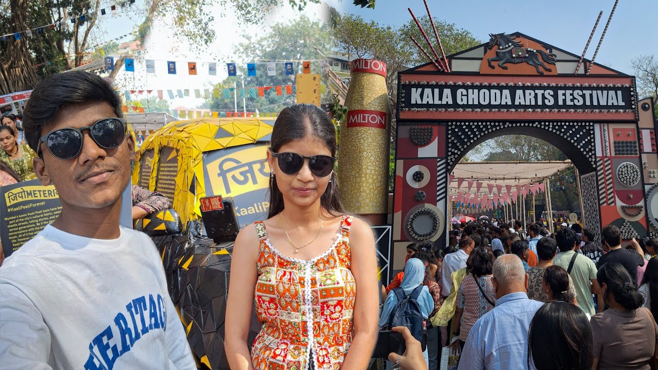 Kala Ghoda Arts Festival 2026 Mumbai | Full Vlog | Art, Crowd & Street Vibes