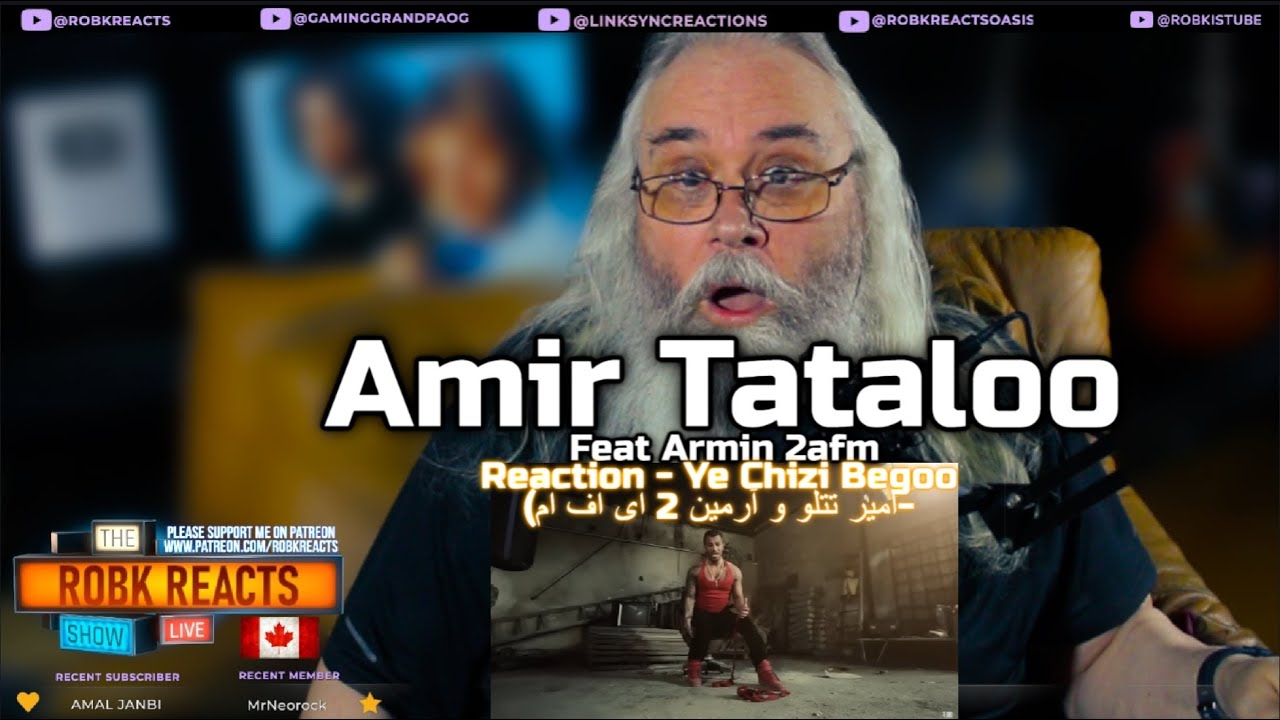 Amir Tataloo Feat Armin 2AFM Reaction - Ye Chizi Begoo (First Time Hearing)