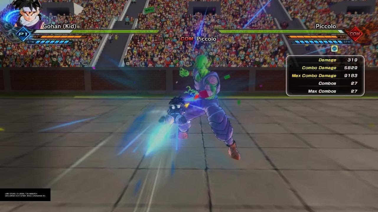 Gohan (Kid) Stamina break & infinite combos