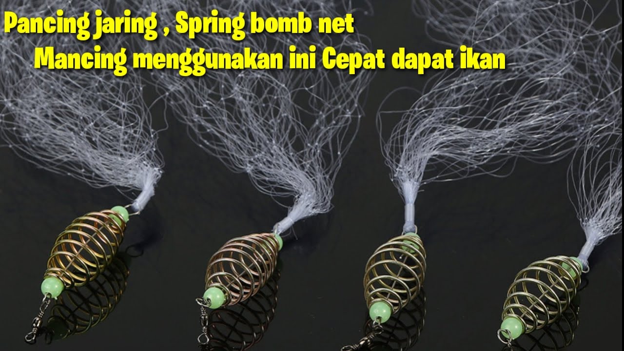 Cara mengikat dan merangkai pancing jaring