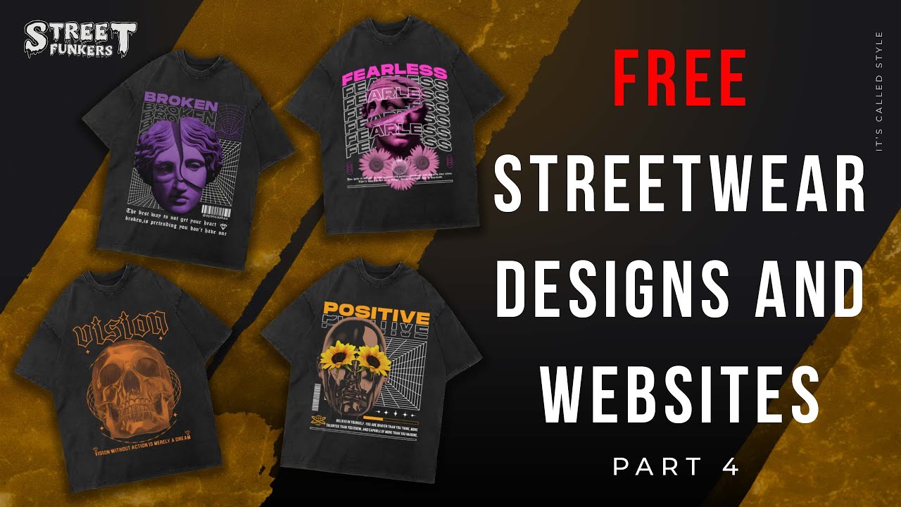 Free streetwear designs😱 and websites for clothing designs