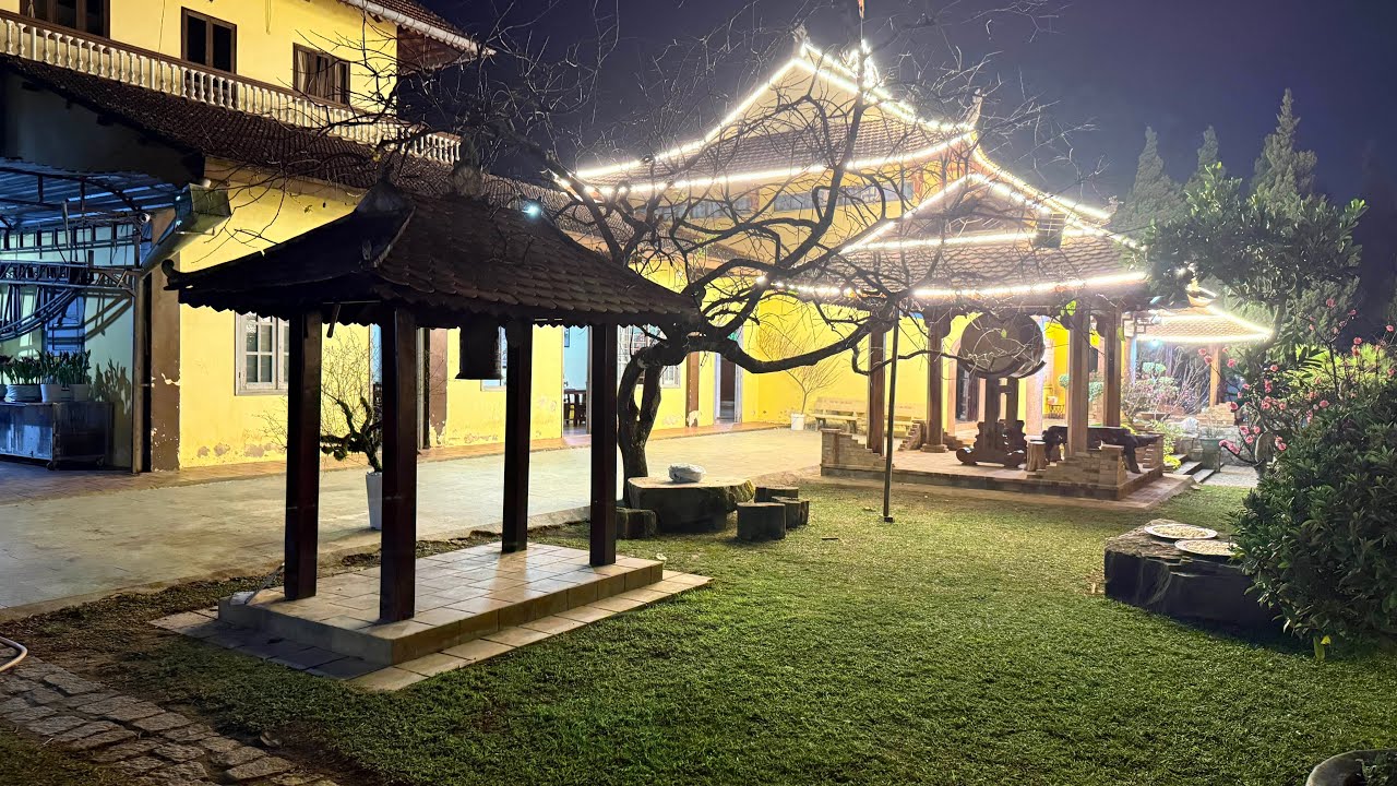 New Year's atmosphere on February 16, 2026 at Vietnamese pagoda