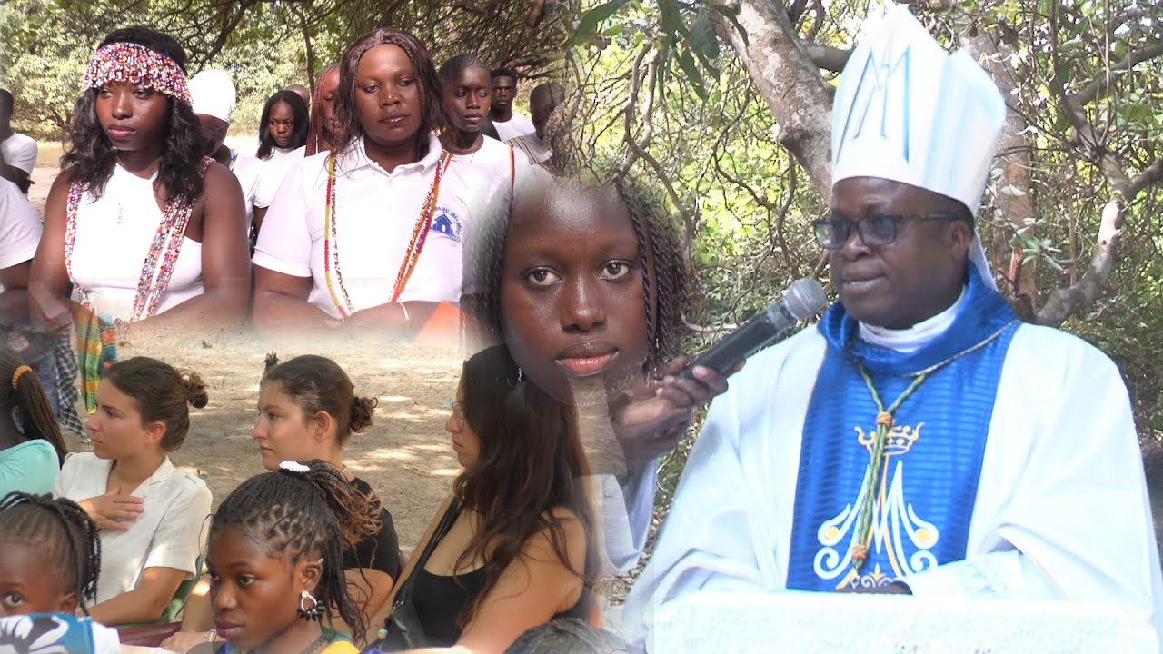 Youtou : une messe pour la paix célébrée par Monseigneur Jean-Baptiste Valter Manga