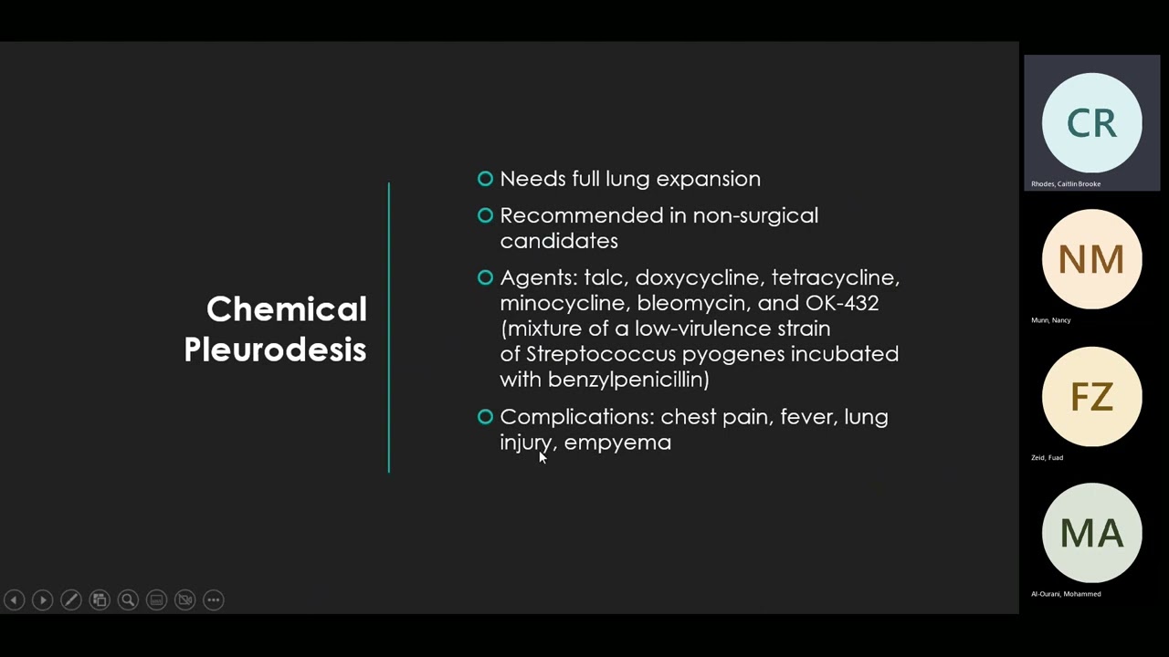 Management of Persistent Air Leak in Pneumothorax - Dr. Katabi