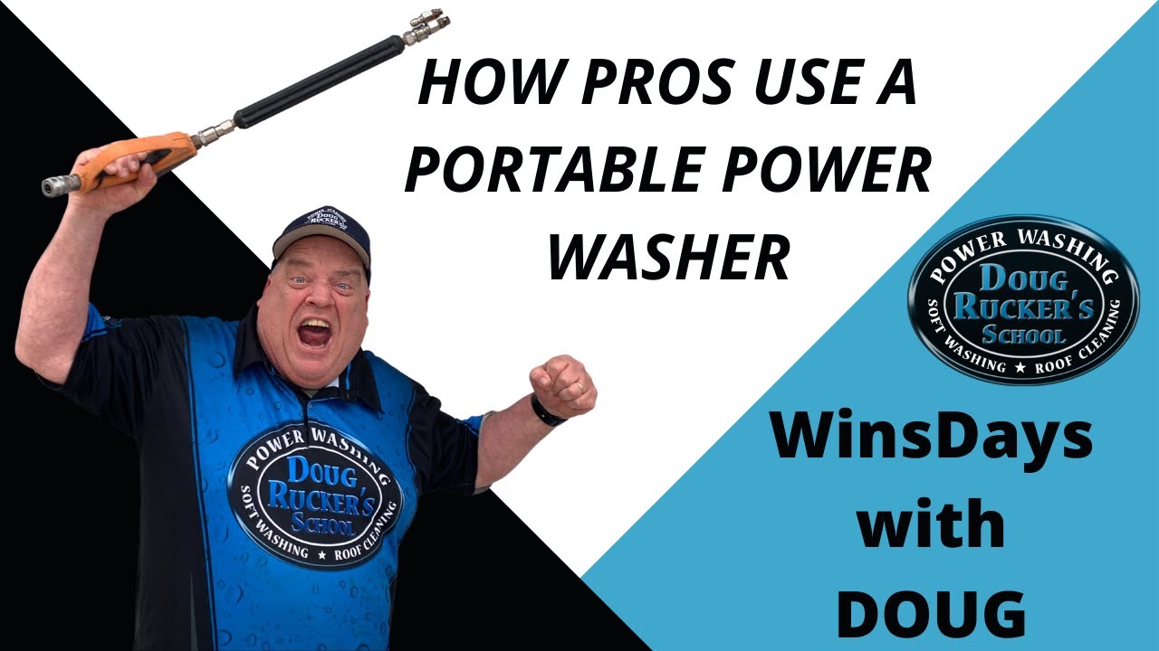 PORTABLE PRESSURE WASHER SETUP [WINSDAYS with DOUG]
