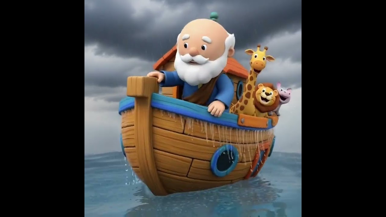 Noah’s Ark 🛶🌈 | A Fun Bible Story for Kids”