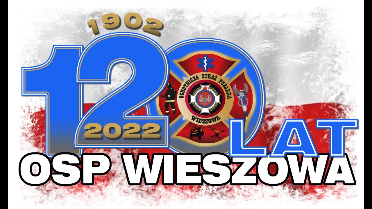 120 lecie Ochotniczej Straży Pożarnej w Wieszowie 1902-2022