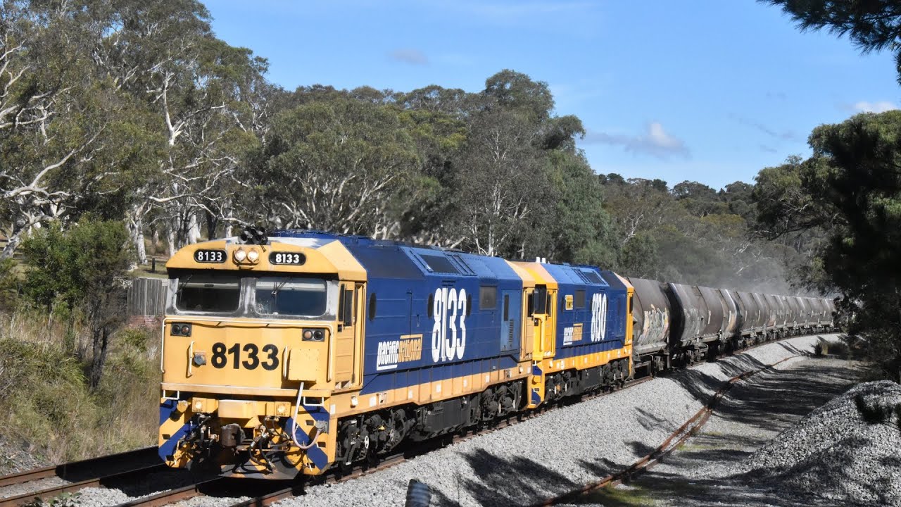 Trains in the Southern Highlands Part 2 (ft Southern Aurora, 8130 RUOK)