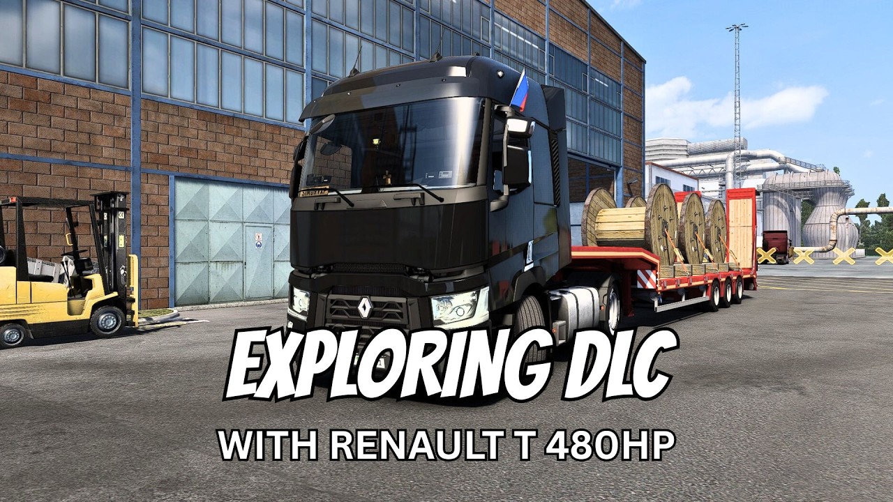 [ETS2 v1.58] — Exploring DLC — POV Trucking Vol. 38 (Vertical Orientation) — Renault T 480hp