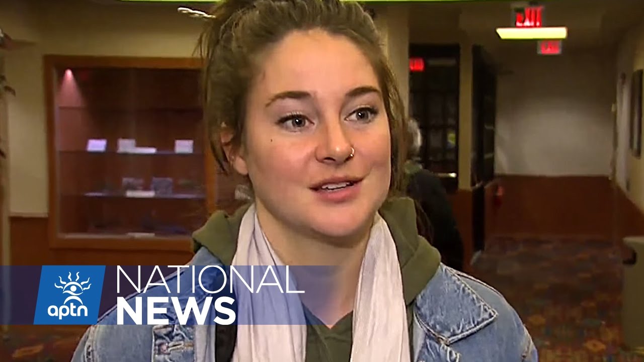 Shailene Woodley Talks Standing Rock | APTN News