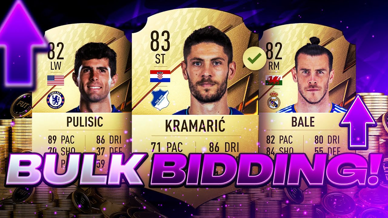 Bulk Bidding With Players Who Always Work! (FIFA 22 Trading Method)