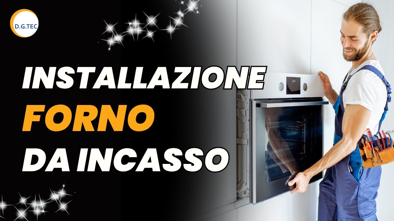 Installazione forno da incasso