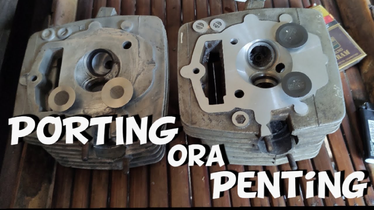 SINAU BARENG || ngoceh sektor lubang porting diameter klep dan custom head ... #Tgp14