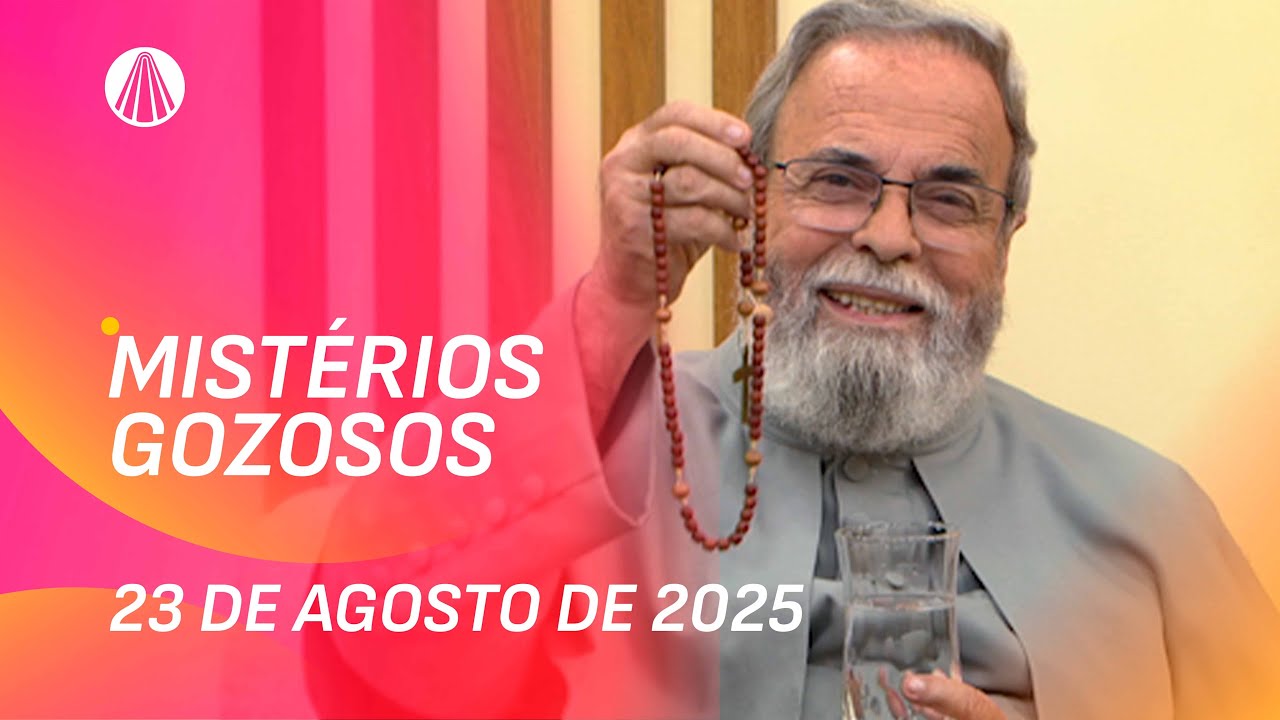Terço de Aparecida com Pe. Antonio Maria - 23 de agosto 2025 [Mistérios Gozosos]