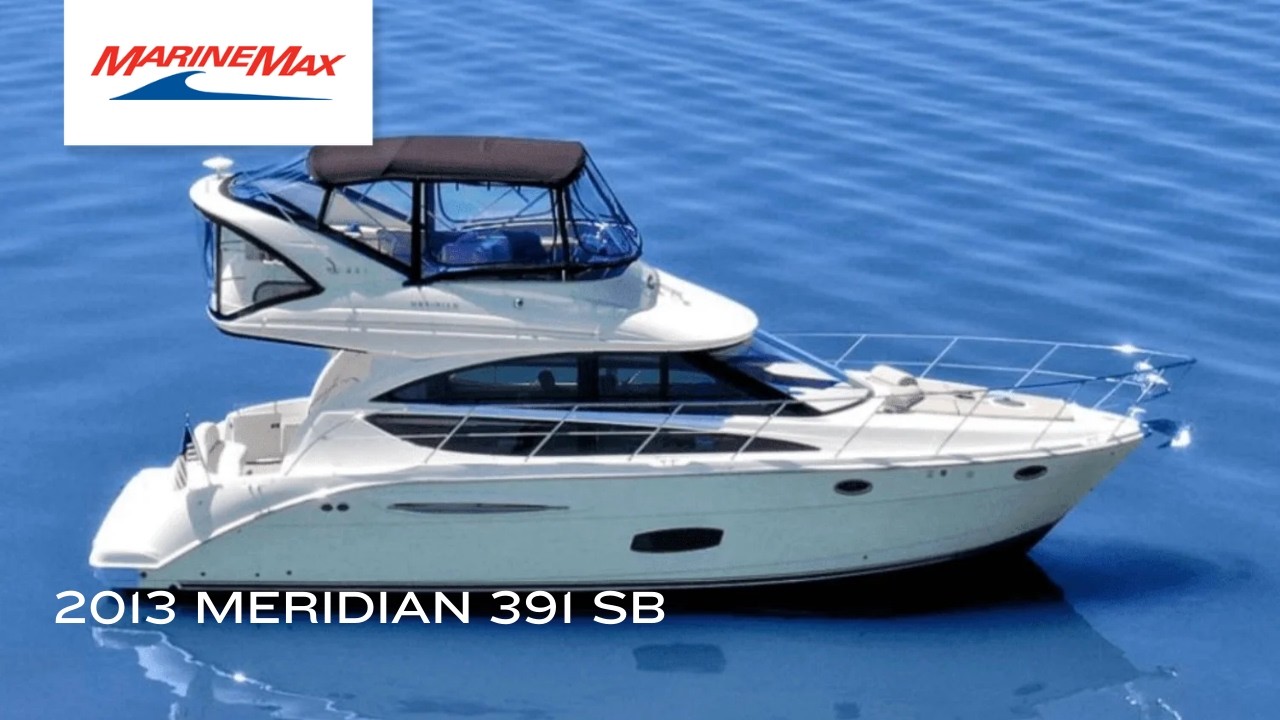 Meridian 391 I MarineMax Dallas Yacht Center, 2013 год выпуска.