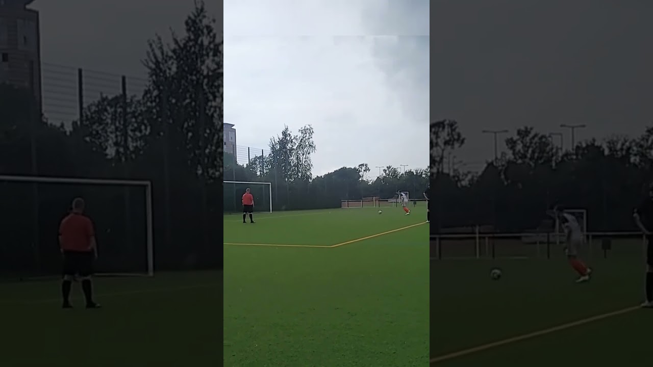 Trickshot Elfmeter #shorts #fussball #kreisligafussball