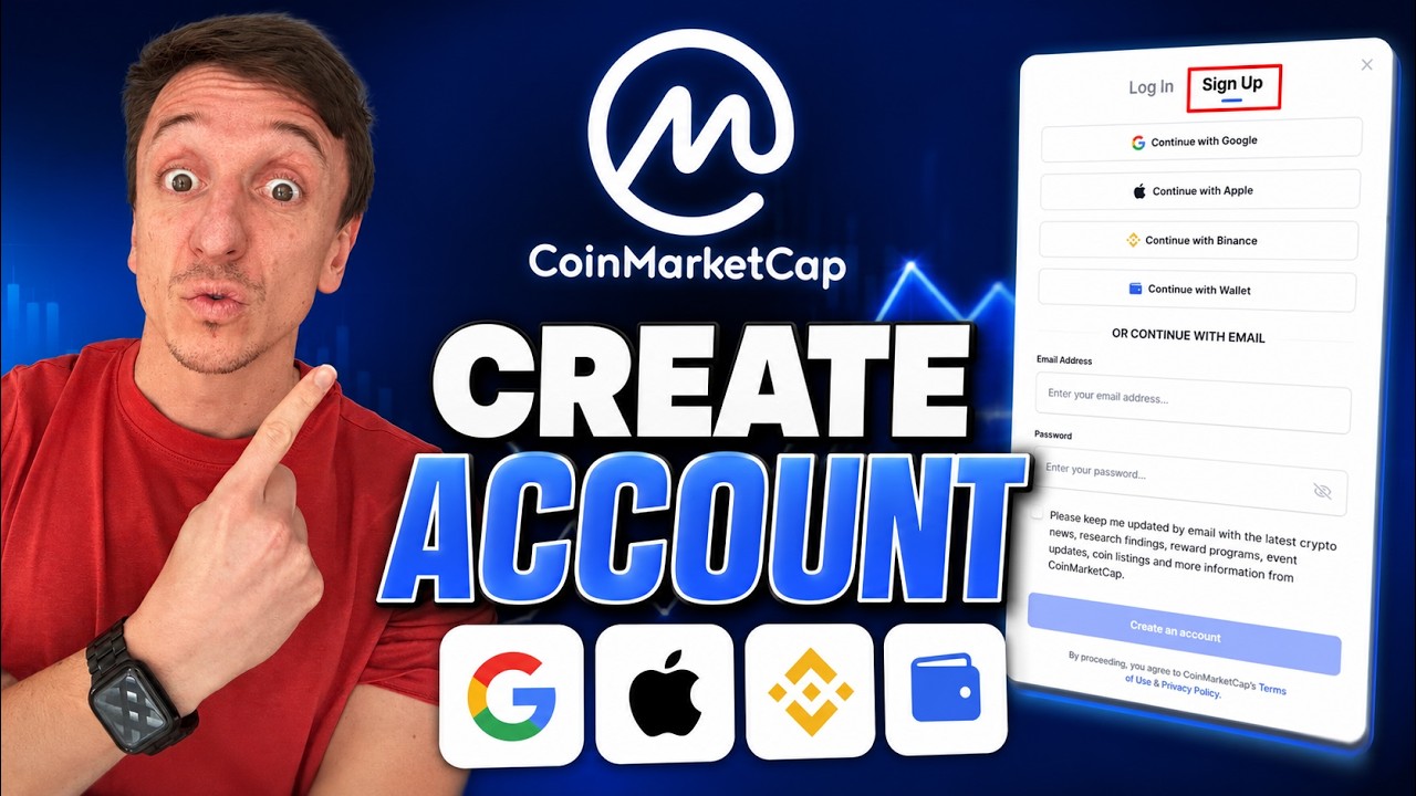 How To Create Account On Coinmarketcap