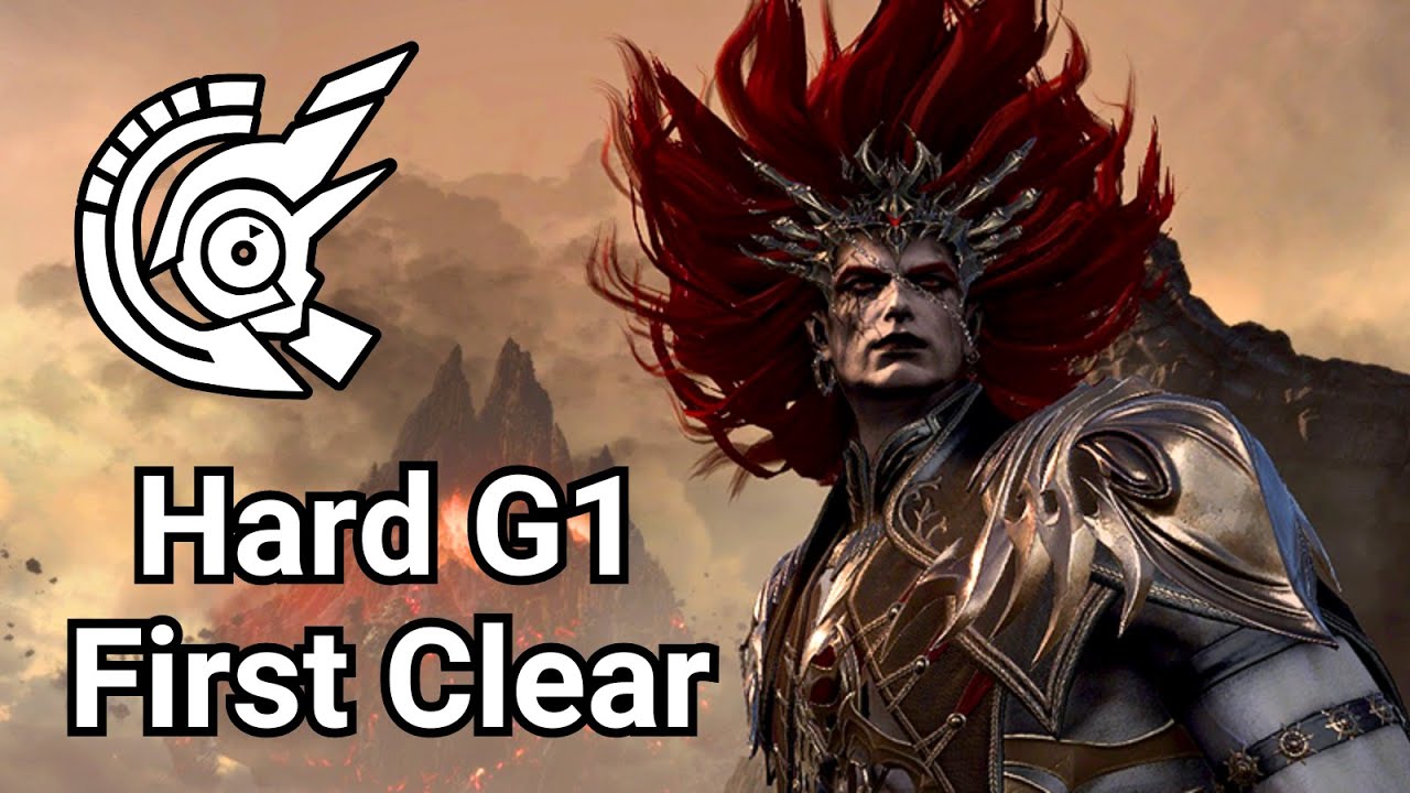 Echidna G1 First Clear (Hard) Newbie Scouter Prog POV [Evolution Legacy] / LOST ARK Kazeros Raid