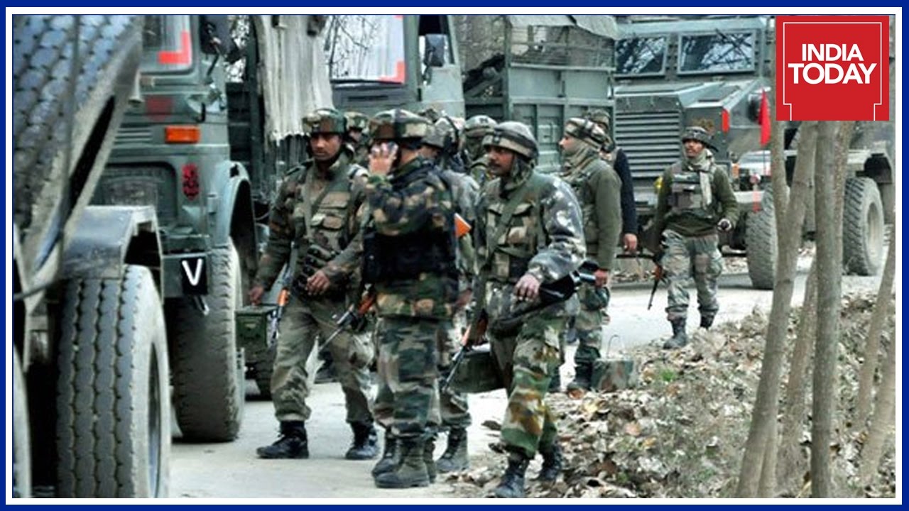 Terrorists Target Army Convoy In Pampore ; 3 Army Jawans Marytred