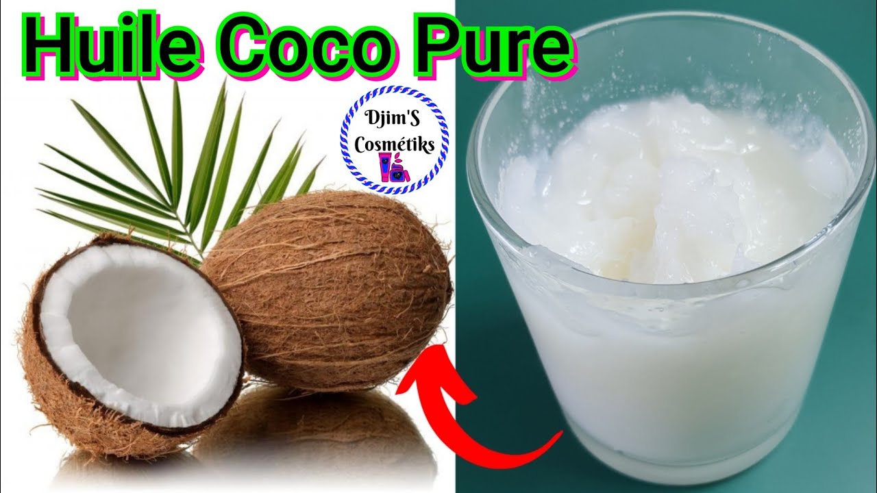 #107. Huile de coco pure fait maison #huiledecoco koman fè lwil kokoye lakay ou?