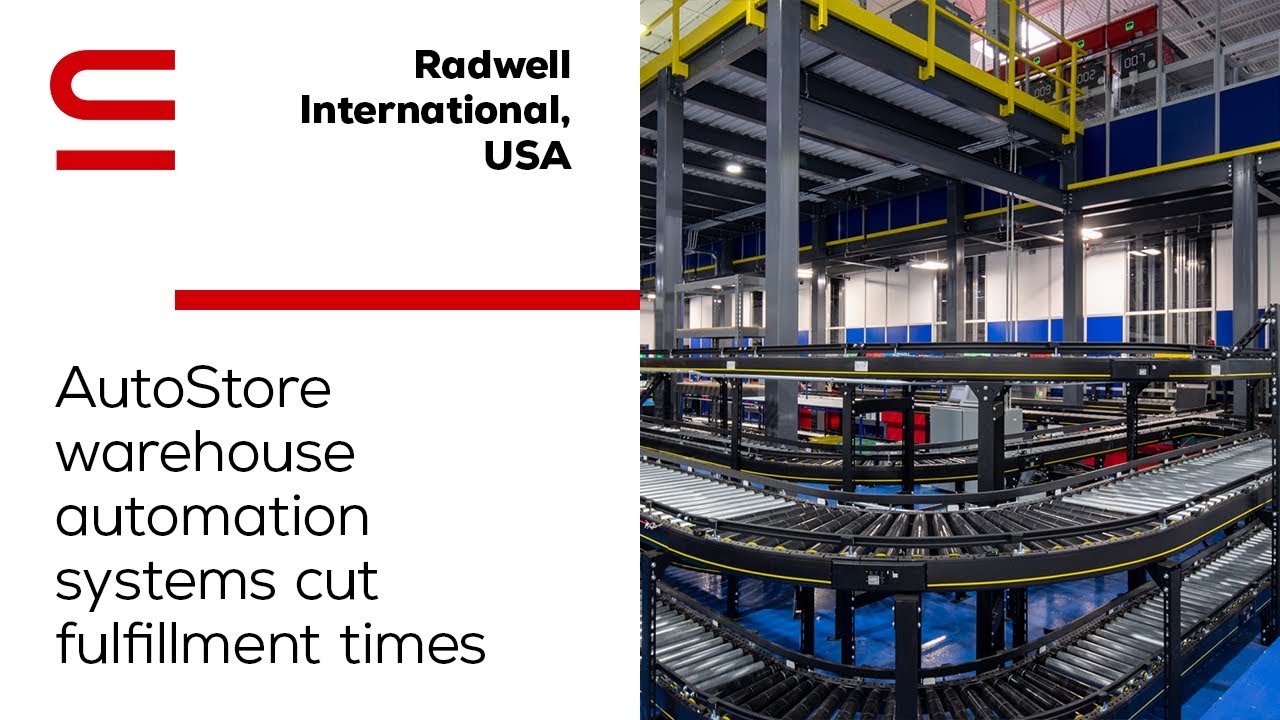 Radwell International, USA: AutoStore warehouse automation systems cut fulfillment times