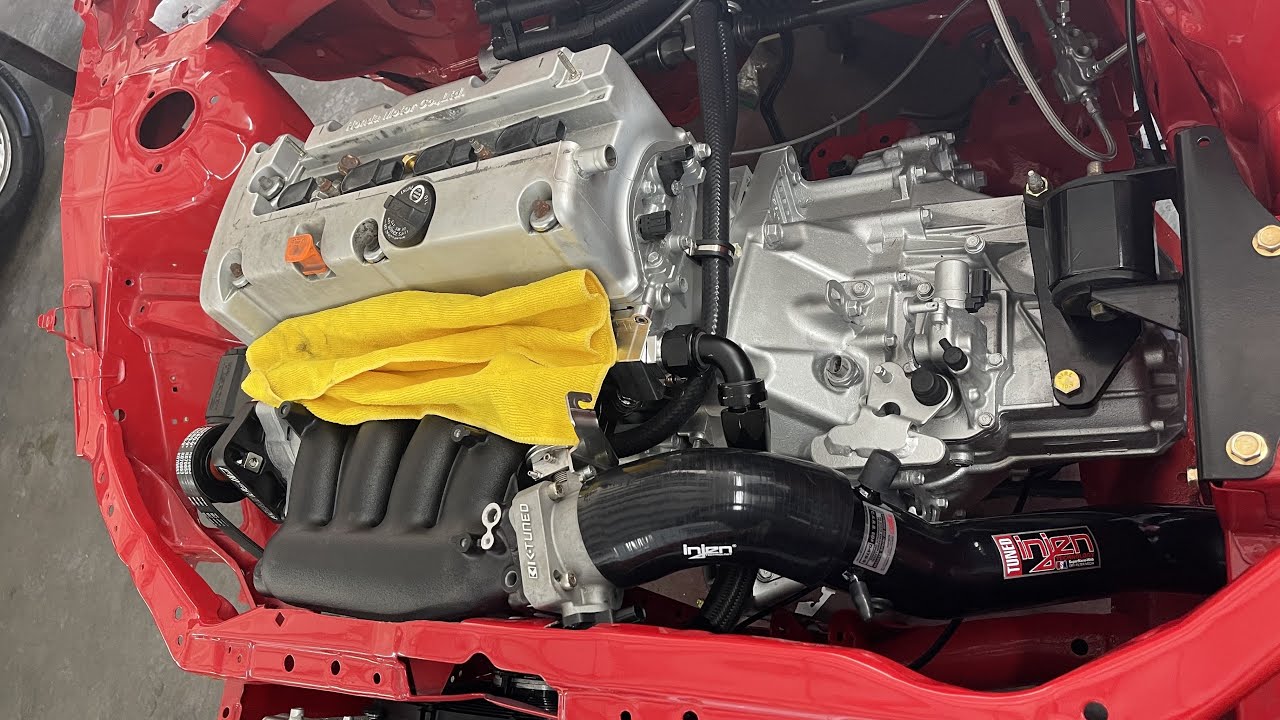 KSWAP EM2 ЧАСТЬ 19: Индивидуальная топливная магистраль / Впускной коллектор RSX Injen / Верхний ...