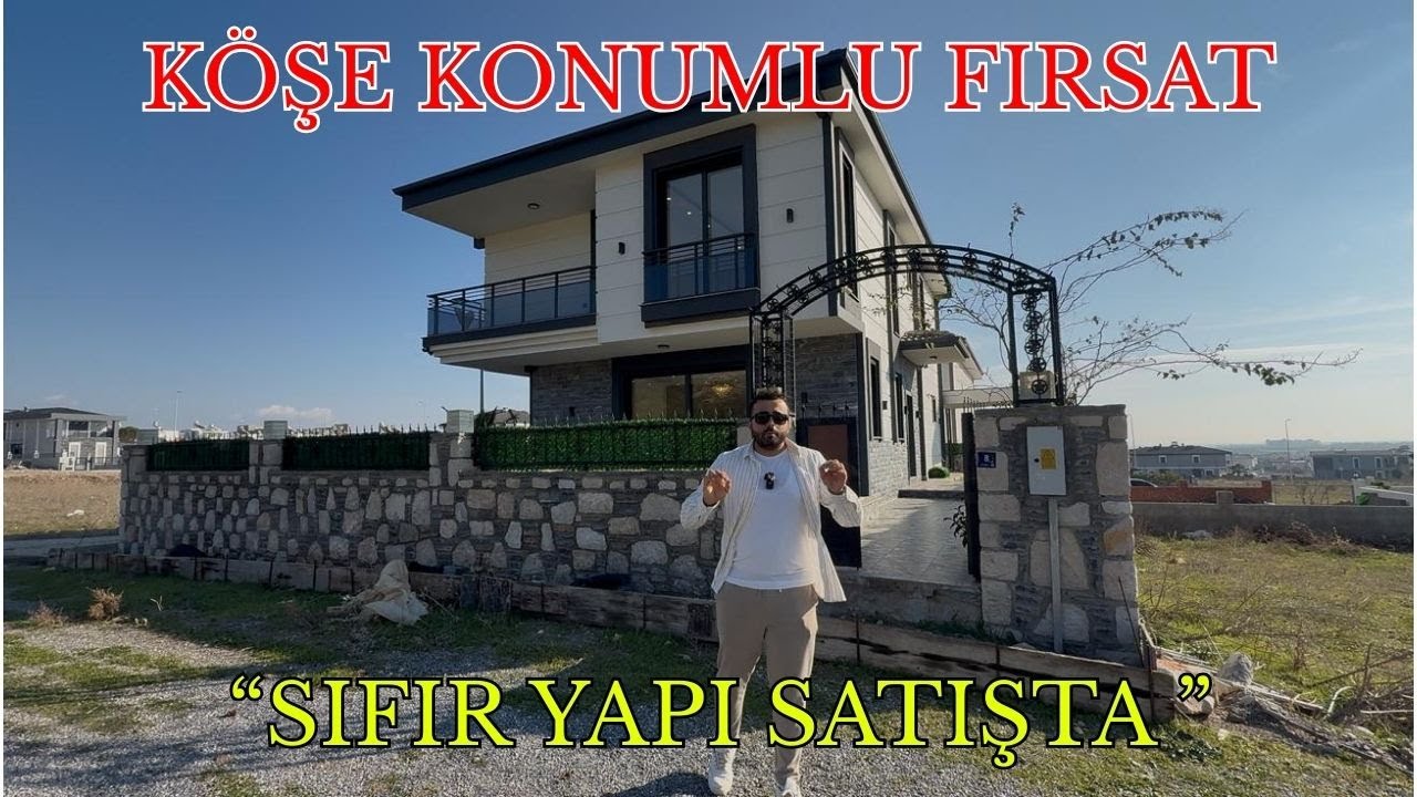 DİDİM EFELER’DE PARK VE YEŞİL ALANA BAKAN, HAVUZLU OTOPARKLI 5+1 TAM MÜSTAKİL SIFIR VİLLA #didim #ev