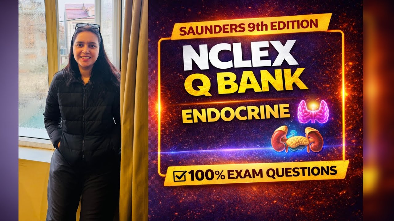 Endocrine MOST Expected MCQs 🔥 | NORCET Rank Booster Series 2026 | 