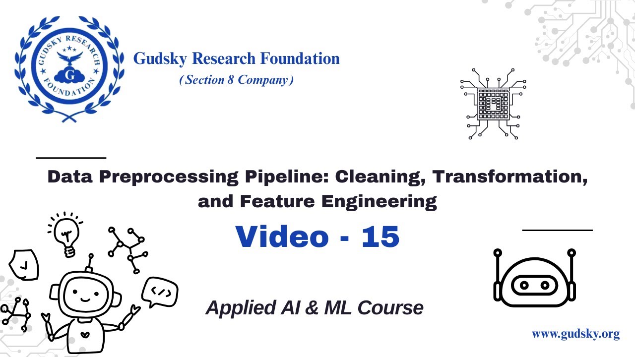 Data Preprocessing Pipeline: Cleaning, Transformation, and Feature Engineering