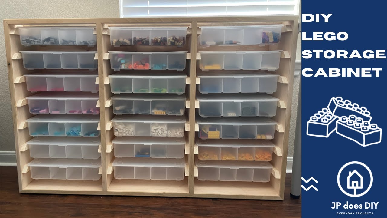 DIY Lego Storage Unit | Solutions & Organization Ideas | Ikea