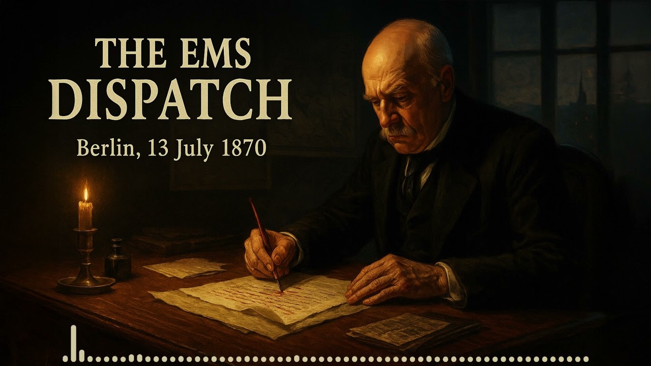 🎵 The Ems Dispatch - Berlin, 13 July 1870 (History Song)