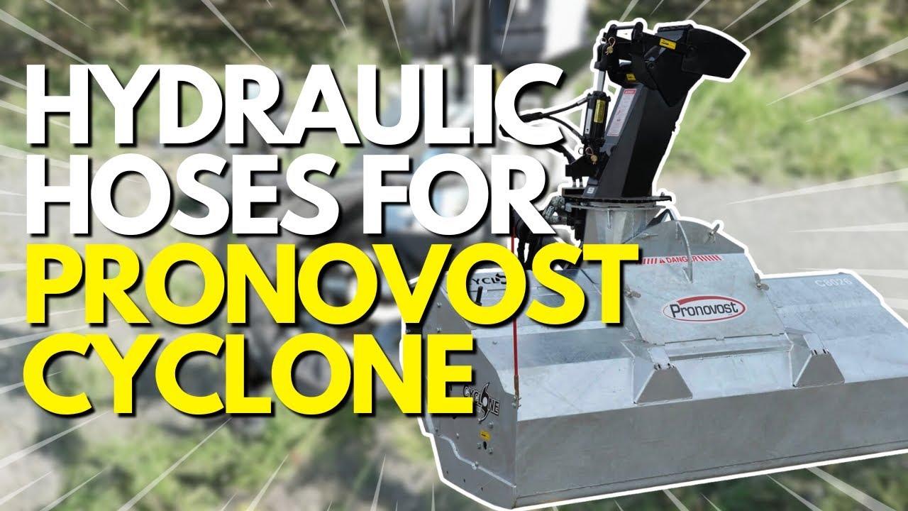 Pronovost Cyclone Hydraulic Hose Kit Set Up