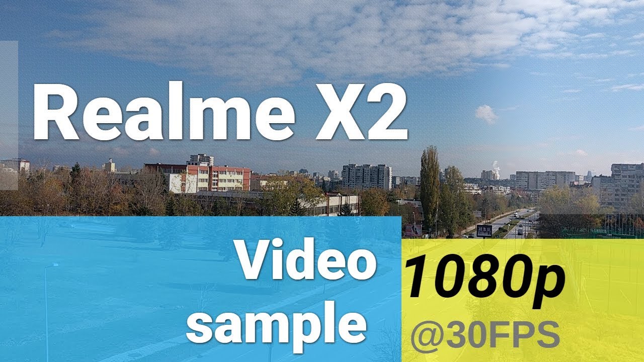 Realme X2 1080p video sample - ultrawide camera