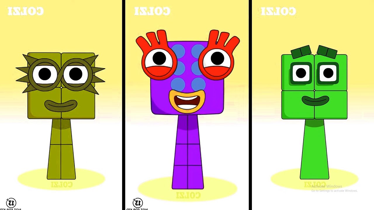 Incredibox Sprunki OC Sixteen (from Numberblocks) Phase 4 #sprunki  #incredibox