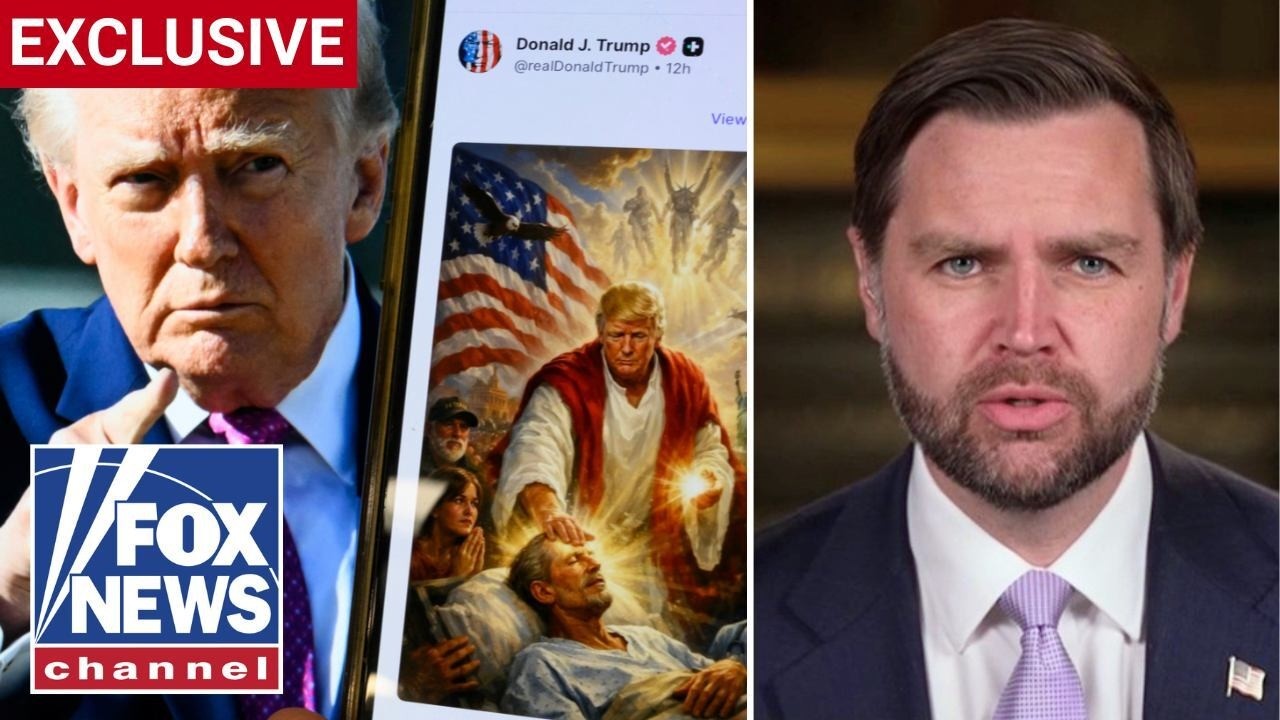 JD Vance: Trump's post was a &lsquo;JOKE&rsquo;